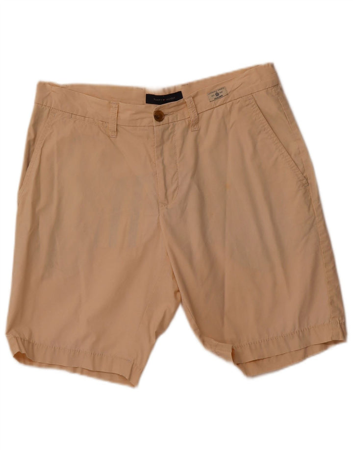 TOMMY HILFIGER Herren Chino Shorts W32 Mittelbeige Baumwolle
