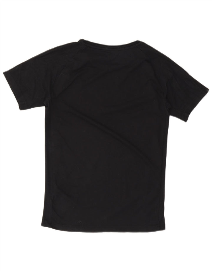Puma Herren T-Shirt Top Small Schwarz Baumwolle