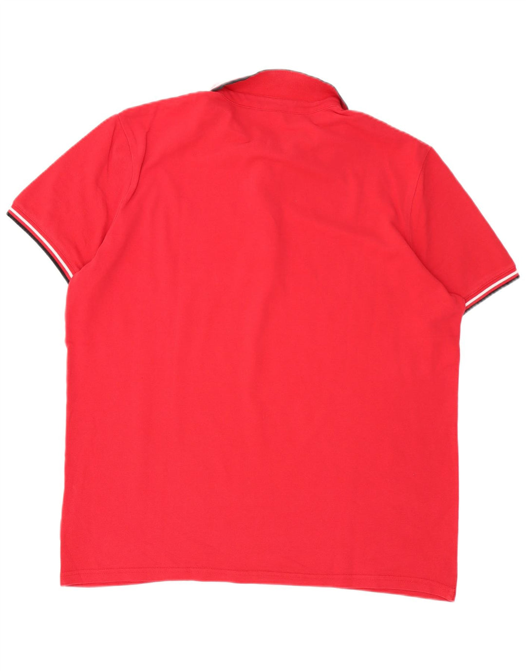 Armani Exchange Herren-Poloshirt XL aus roter Baumwolle