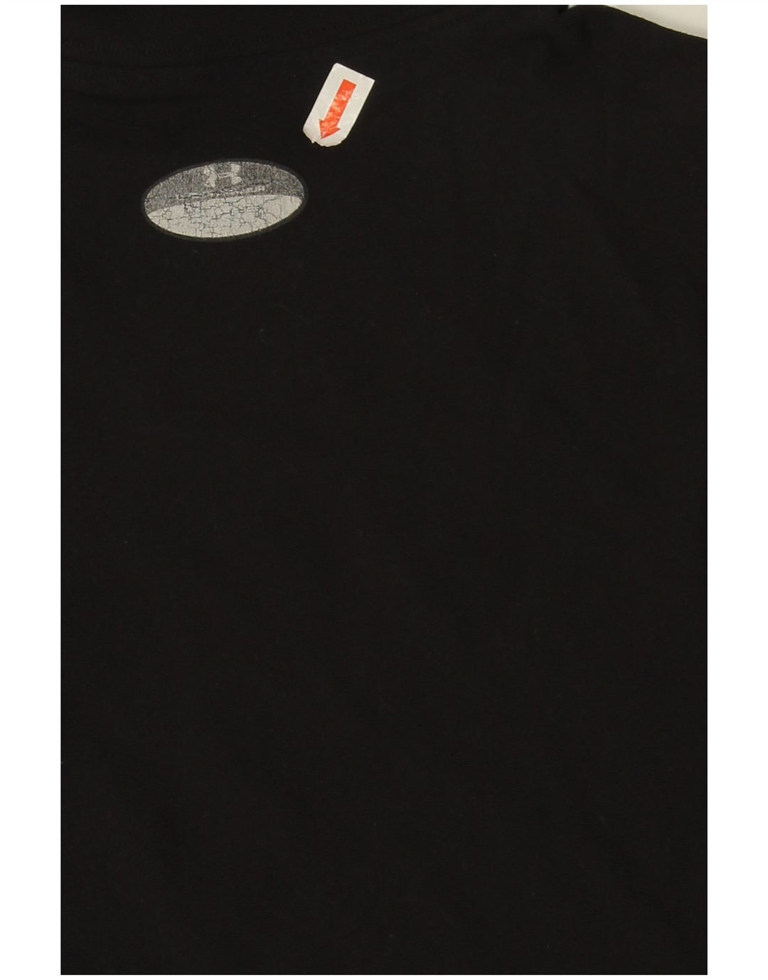 Under Armour Damen Top Langarm UK 10 Small Schwarz Nylon