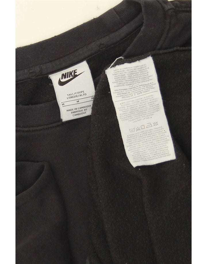 Nike Herren-Sweatshirt-Pullover, mittelschwarz, Baumwolle