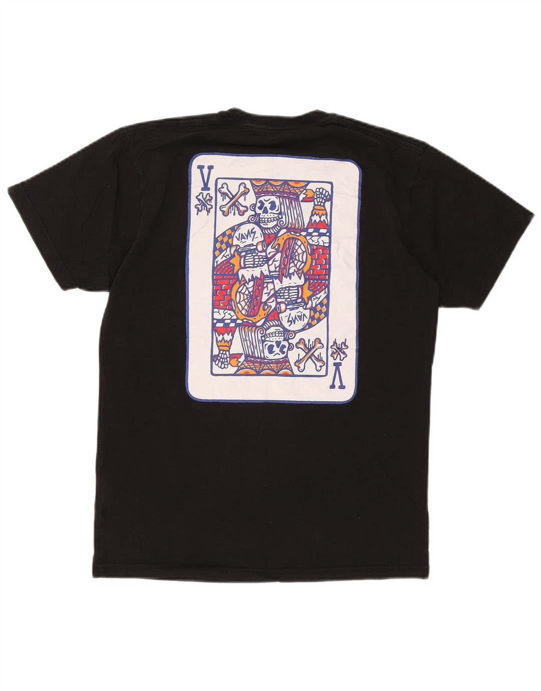 Vans Herren-T-Shirt mit klassischer Passform, mittelschwarzer Baumwolle