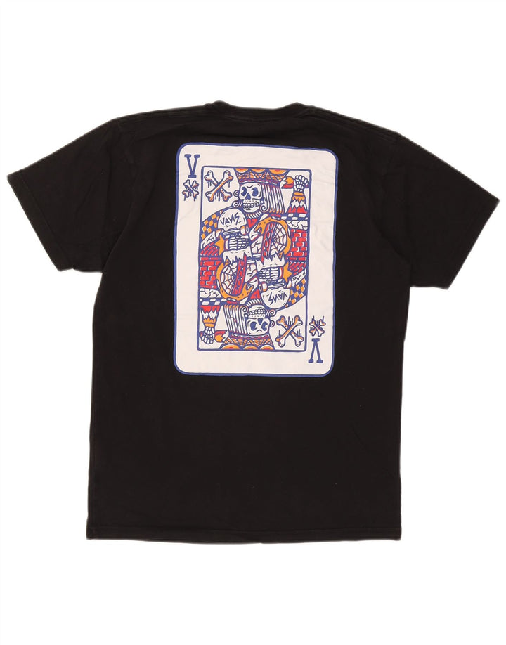 Vans Herren-T-Shirt mit klassischer Passform, mittelschwarzer Baumwolle