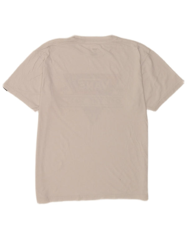 Vans Herren-T-Shirt mit klassischer Passform und Grafik, mittelweiße Baumwolle