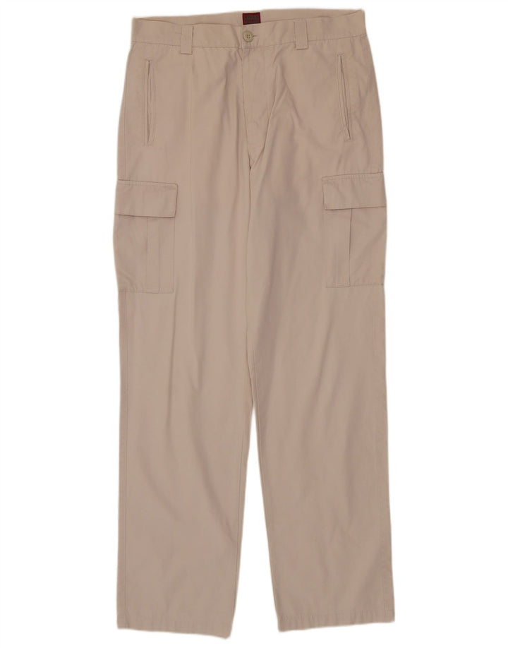 Rifle Herren gerade Cargohose W34 L34 Khaki Baumwolle