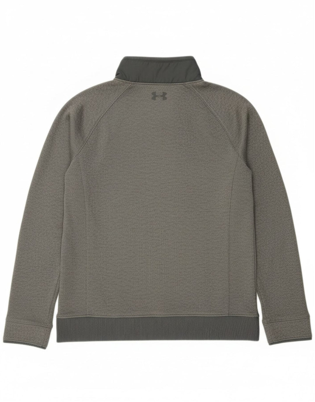 Under Armour Jungen-Sweatshirt mit Knopfkragen, 11–12 Jahre, Größe L, Grau
