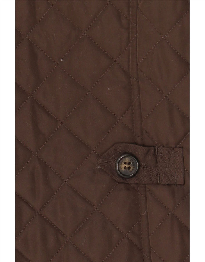 London Fog Herren Steppjacke UK 40 Large Braun Polyester