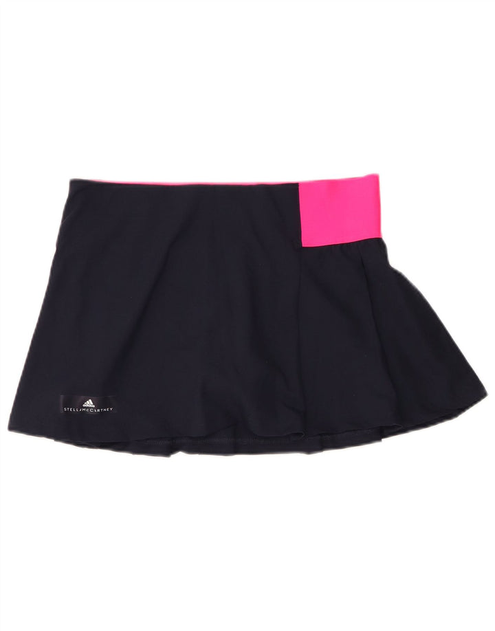 Adidas Damen Stella McCartney Skort UK 14 Mittel Marineblau Farbblock