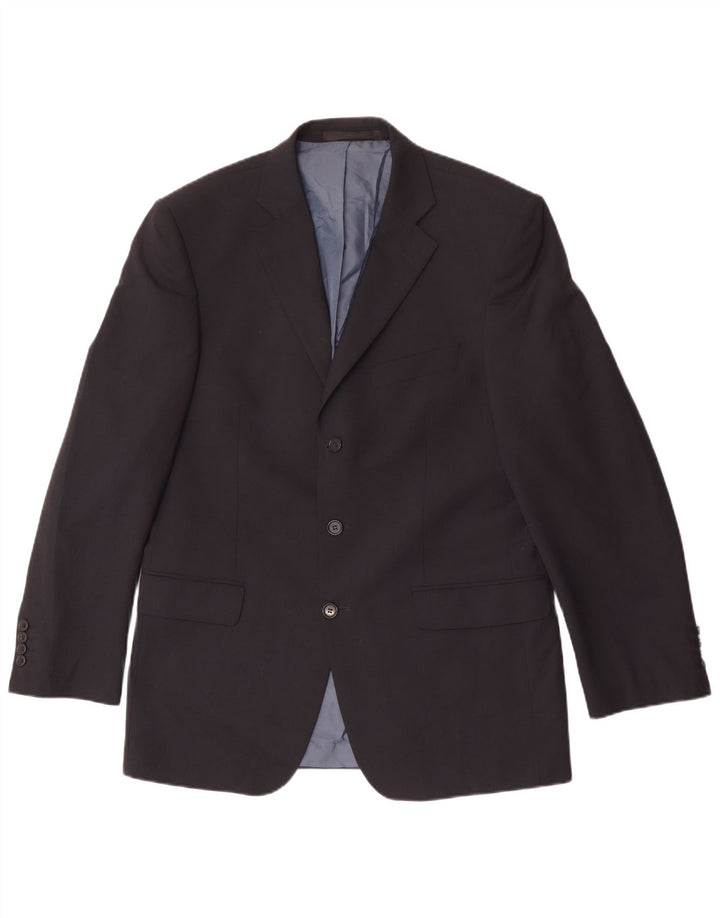 Marks & Spencer Herren-Blazer mit 3 Knöpfen, Gr. 40, Mittelmarineblau