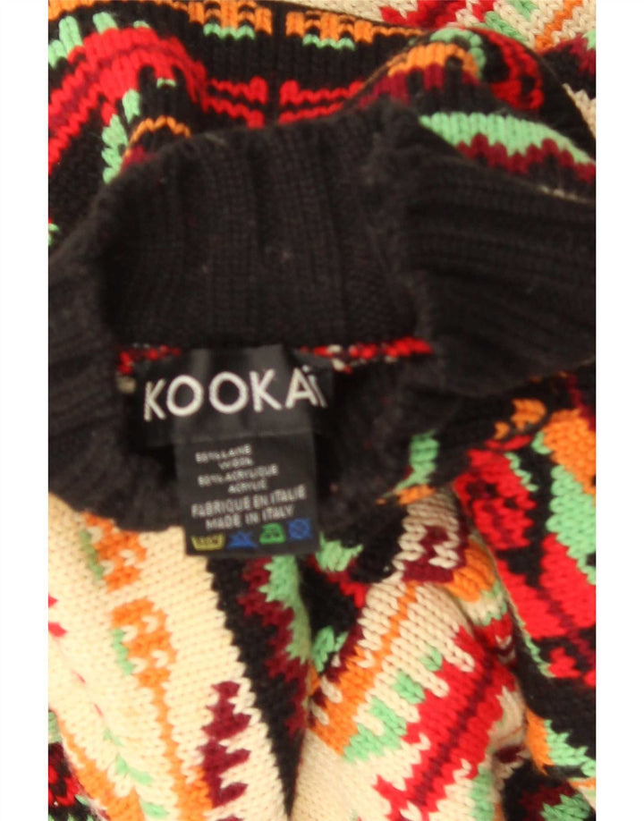 Kookai Rollkragenpullover für Damen, Gr. 40, Größe L, mehrfarbig