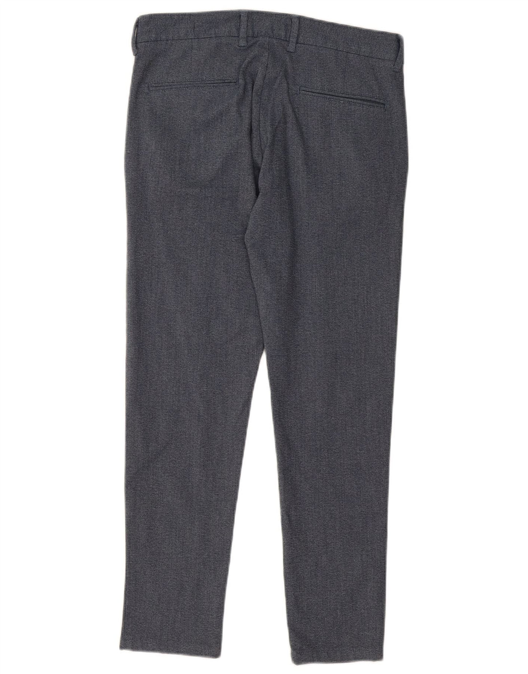 ZARA Herren Slim Anzughose EU 38 Small W30 L28 Marineblau Polyester