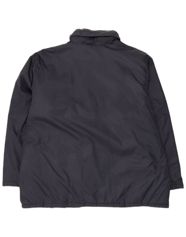 America Herren-Windjacke mit Kapuze, UK 42, XL, Marineblau, Polyamid