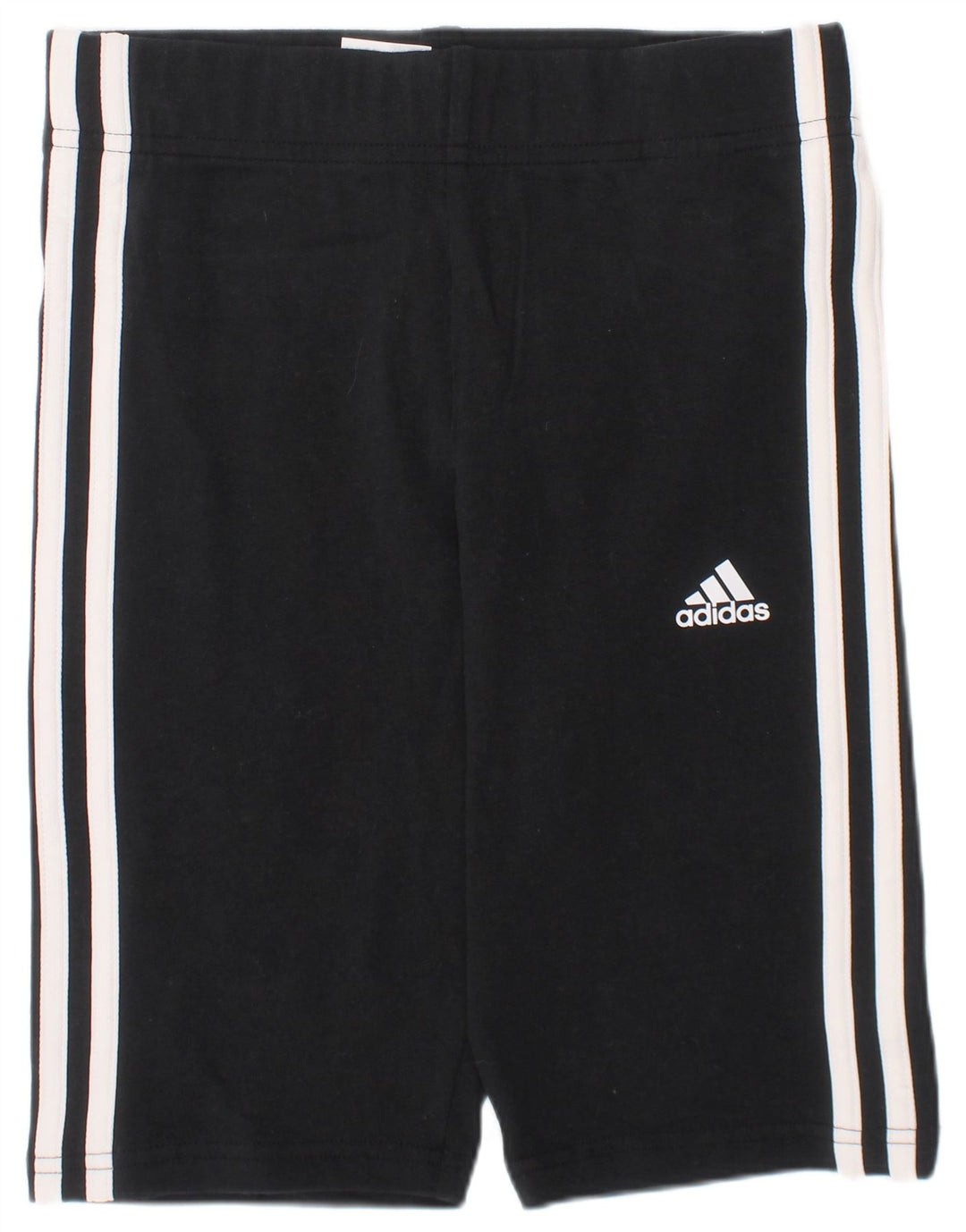 Adidas Sportshorts für Mädchen, 11–12 Jahre, schwarze Baumwolle