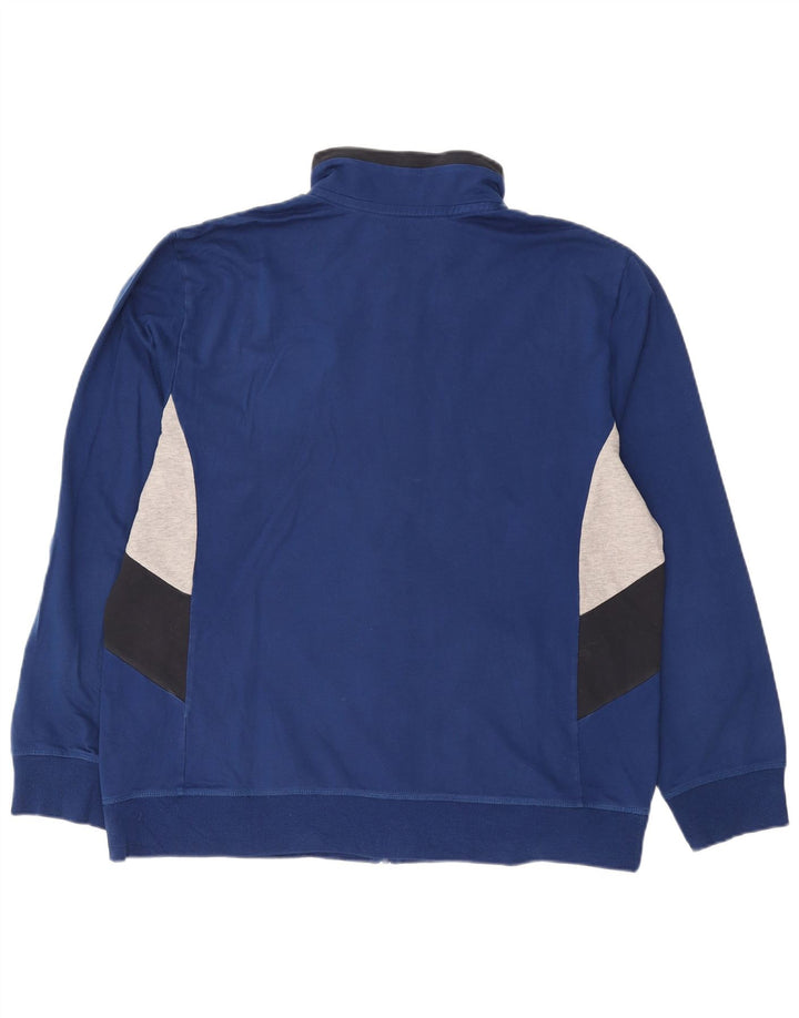 Lotto Herren-Trainingsanzug-Oberteil, Jacke, XL, Blau, Farbblock