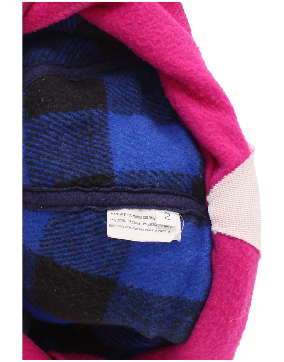 Colmar Herren-Fleece-Baseballkappe XL, mehrfarbig, Colourblock-Polyester