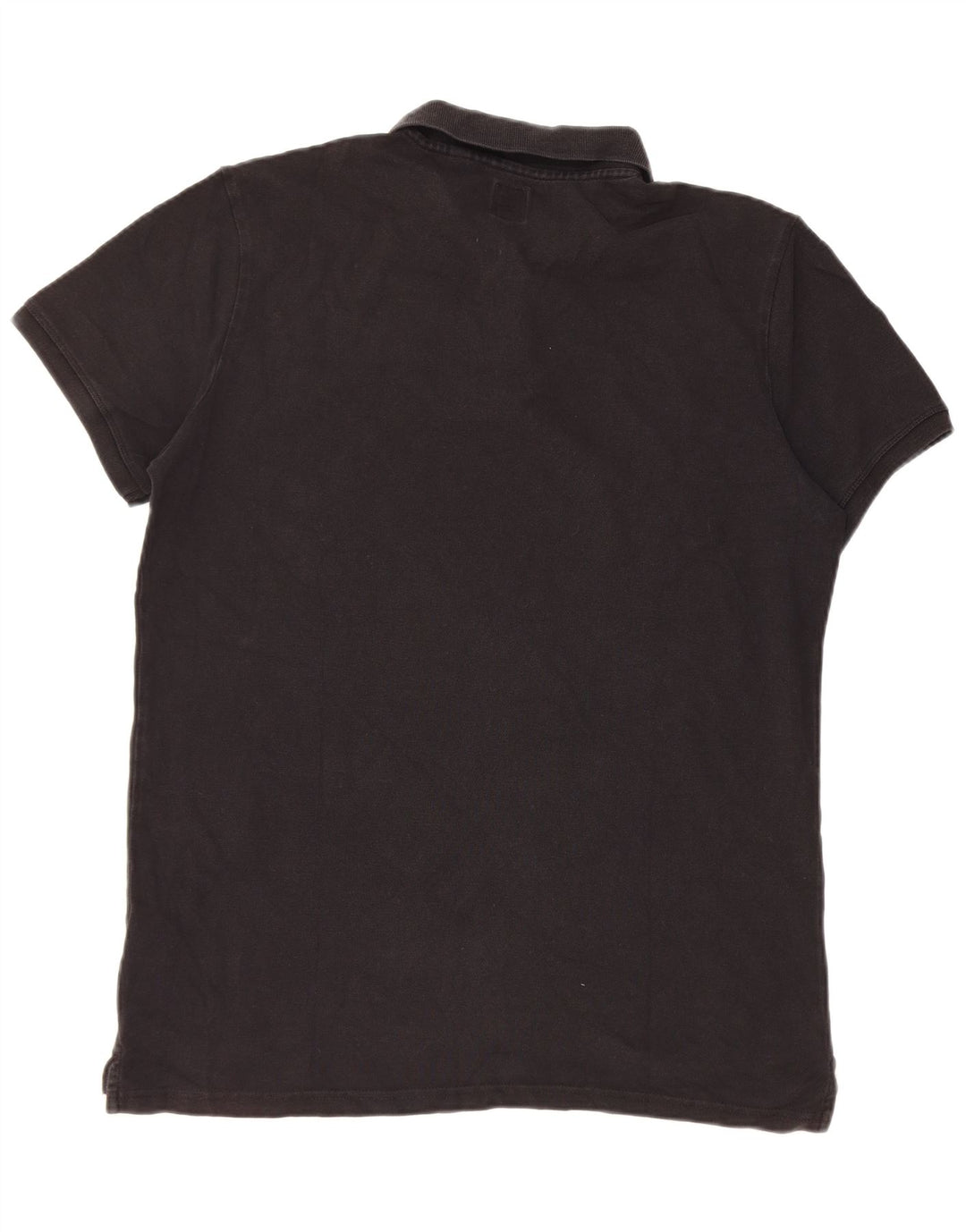 Jack Wills Herren-Poloshirt, groß, aus schwarzer Baumwolle