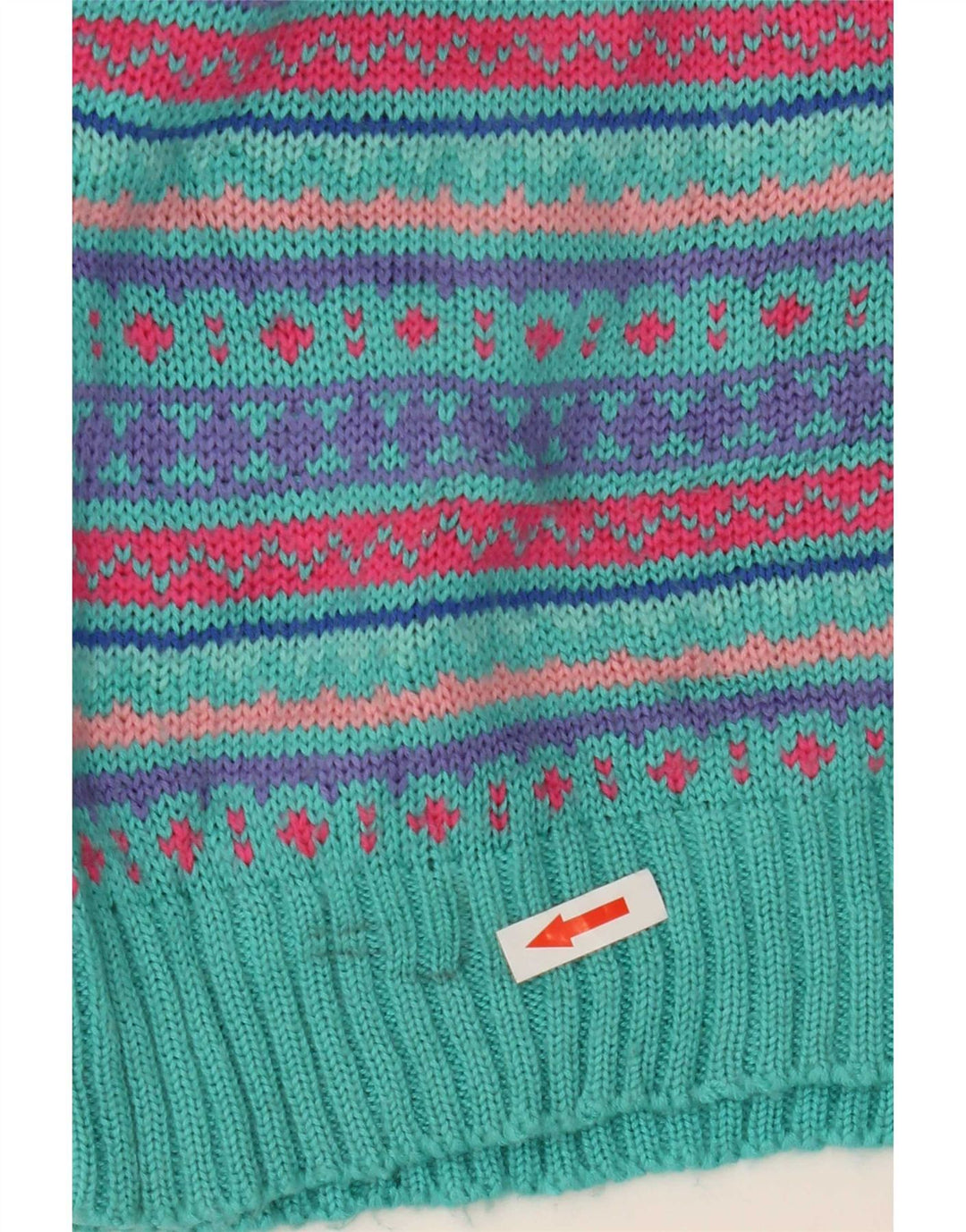L.L.Bean Herren-Pullover mit Rundhalsausschnitt, groß, mehrfarbig, Fair-Isle-Wolle