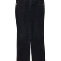 Trussardi Damen Straight Jeans W26 L30 Marineblaue Baumwolle