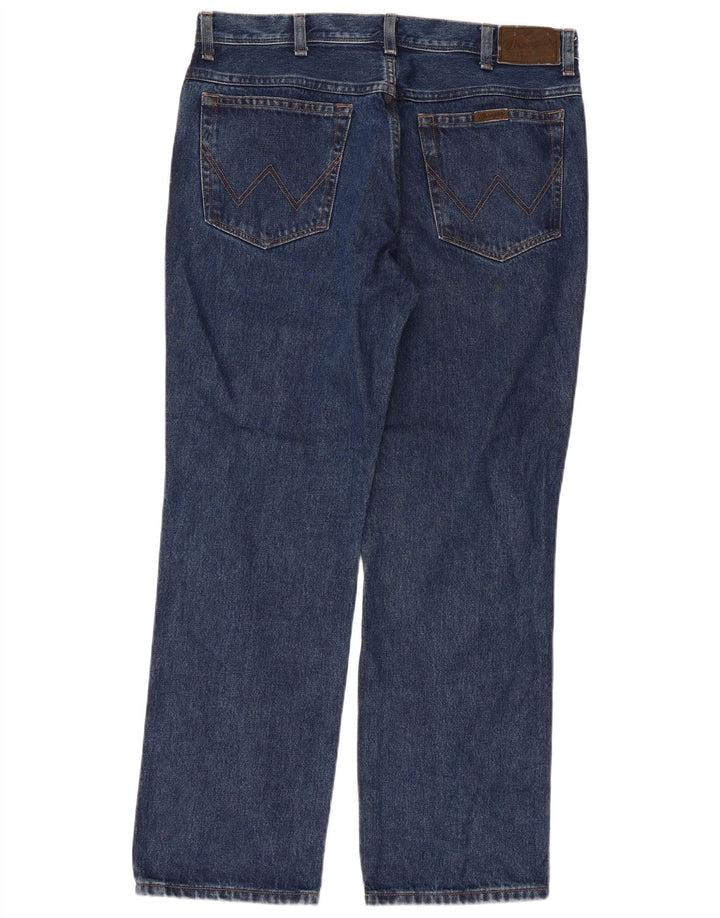 WRANGLER Herren-Jeans mit normaler Passform, gerade Passform, W36, L30, Blau, Baumwolle