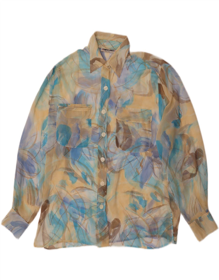 ENARA CAMICE Womens Shirt Blouse UK 16 Large Multicoloured