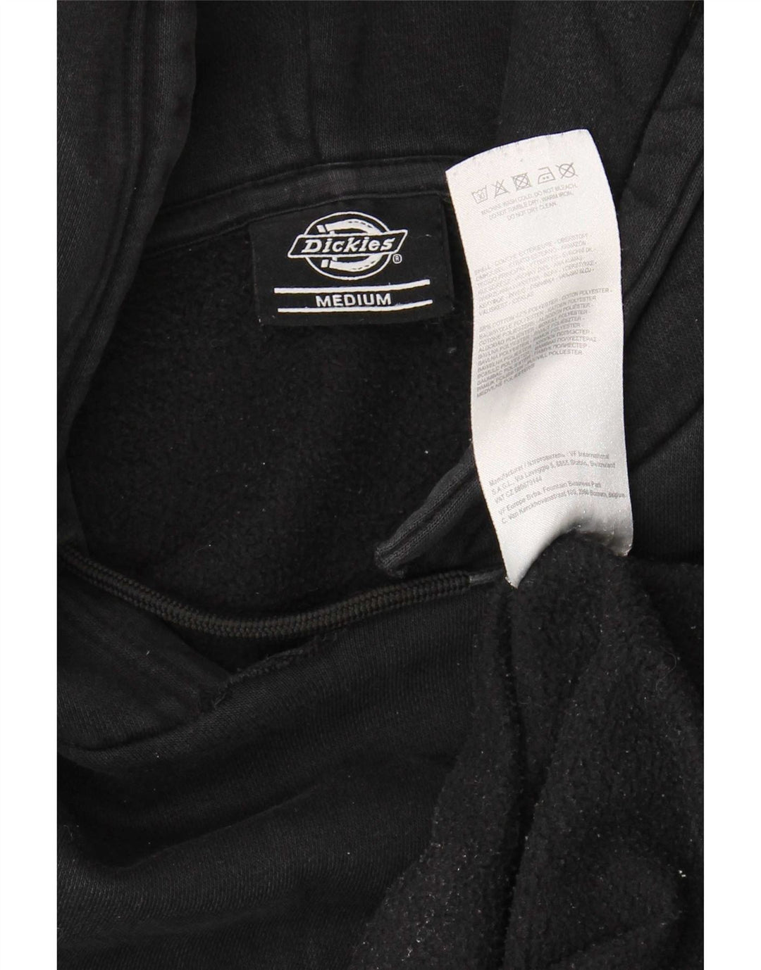 Dickies Herren-Kapuzenpullover mit Grafik, mittelschwarz, Baumwolle
