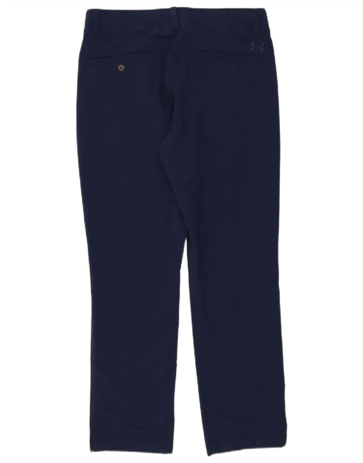 Under Armour Herren Straight Chino Hose W34 L30 Marineblau Polyester