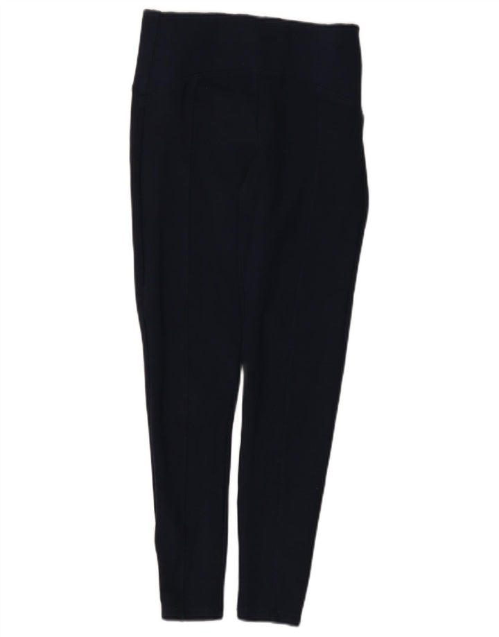 Marks & Spencer Damen Leggings UK 8 Small Marineblaue Viskose