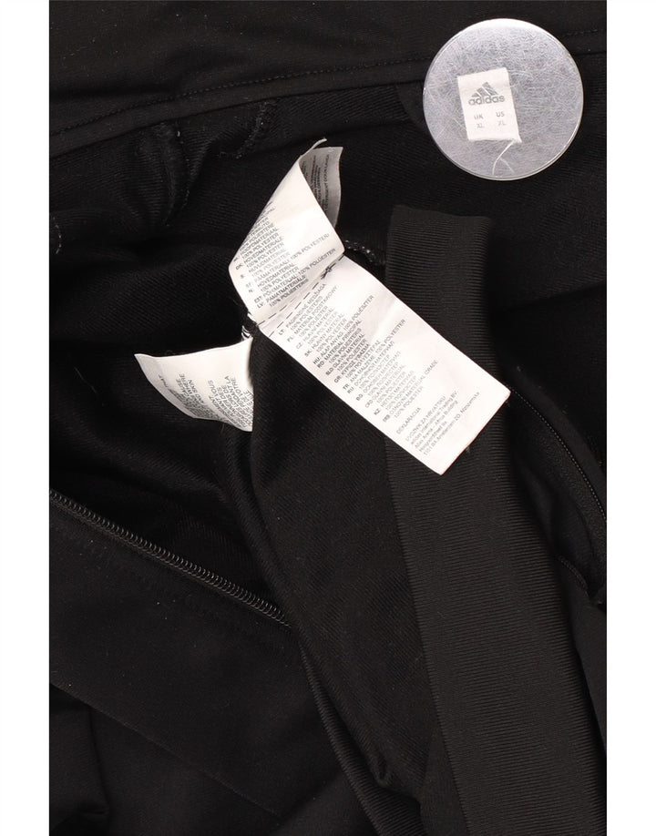 Adidas Herren Trainingsanzug Top Jacke XL Schwarz Polyester