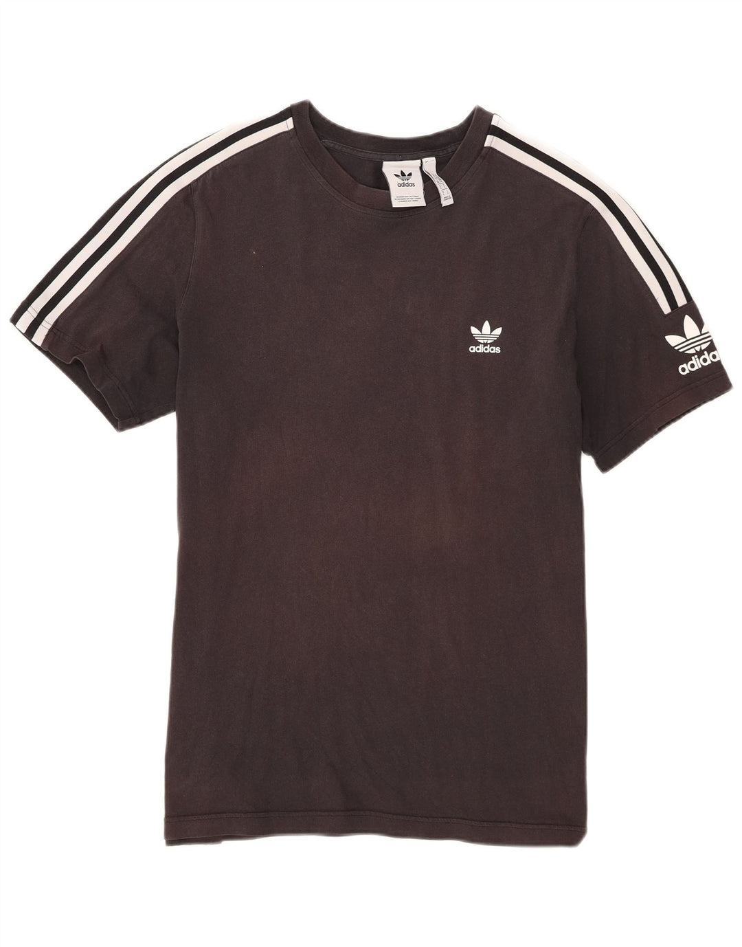 Adidas Herren T-Shirt Top Large Schwarz Baumwolle