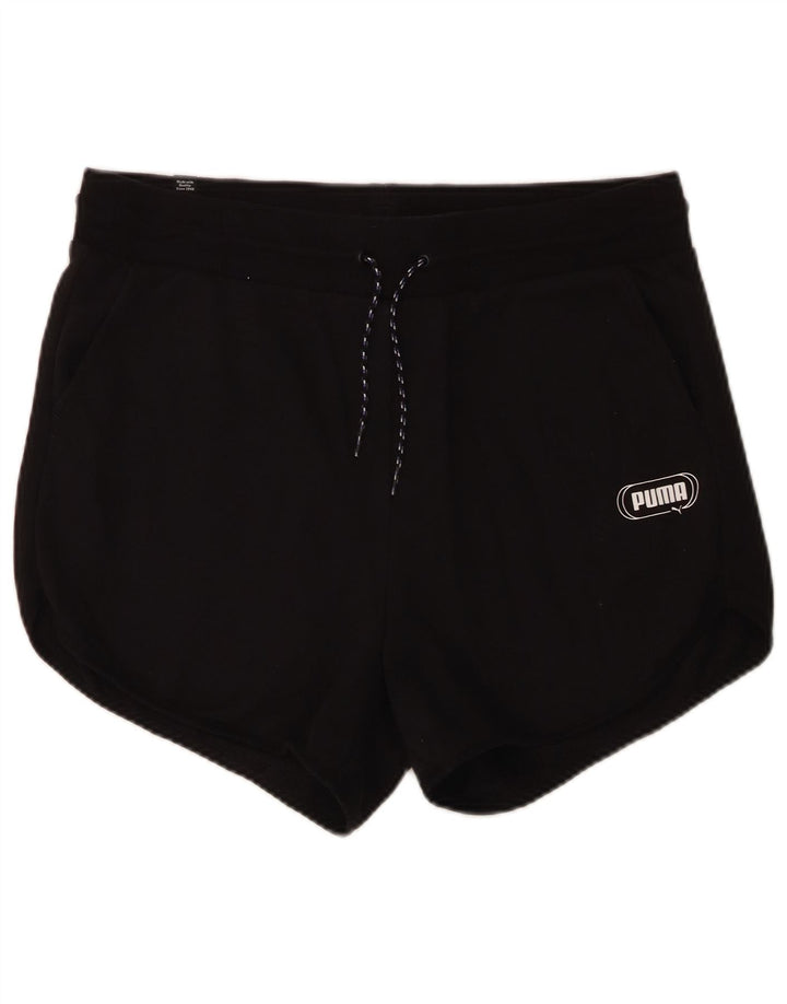 PUMA Damen Sportshorts UK 16 Large Schwarz