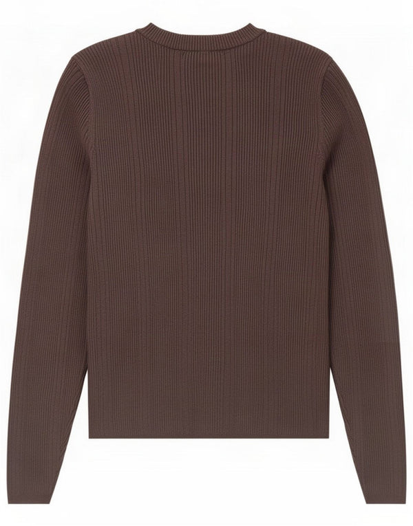 Marks & Spencer Damen-Pullover mit Rundhalsausschnitt, UK 12, mittlere Khaki-Viskose