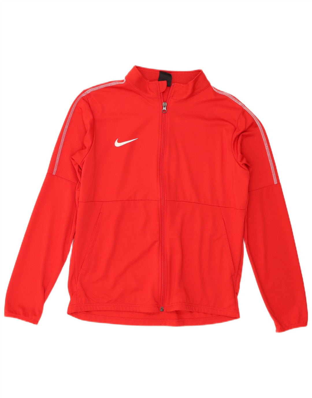 Nike Dri-Fit-Trainingsanzug-Oberteil für Jungen, 13–14 Jahre, XL, rotes Polyester