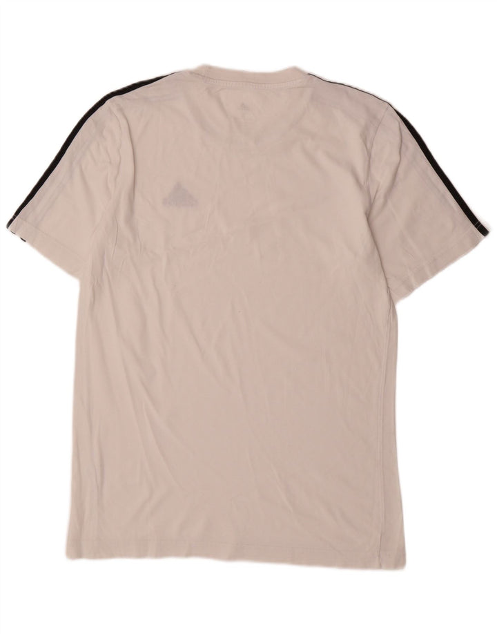 Adidas Herren T-Shirt Top Small Weiß