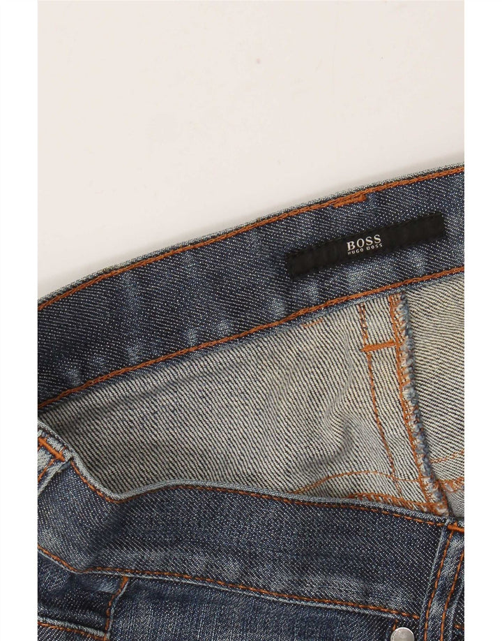 Hugo Boss Damen Slim Jeans W29 L28 Blau