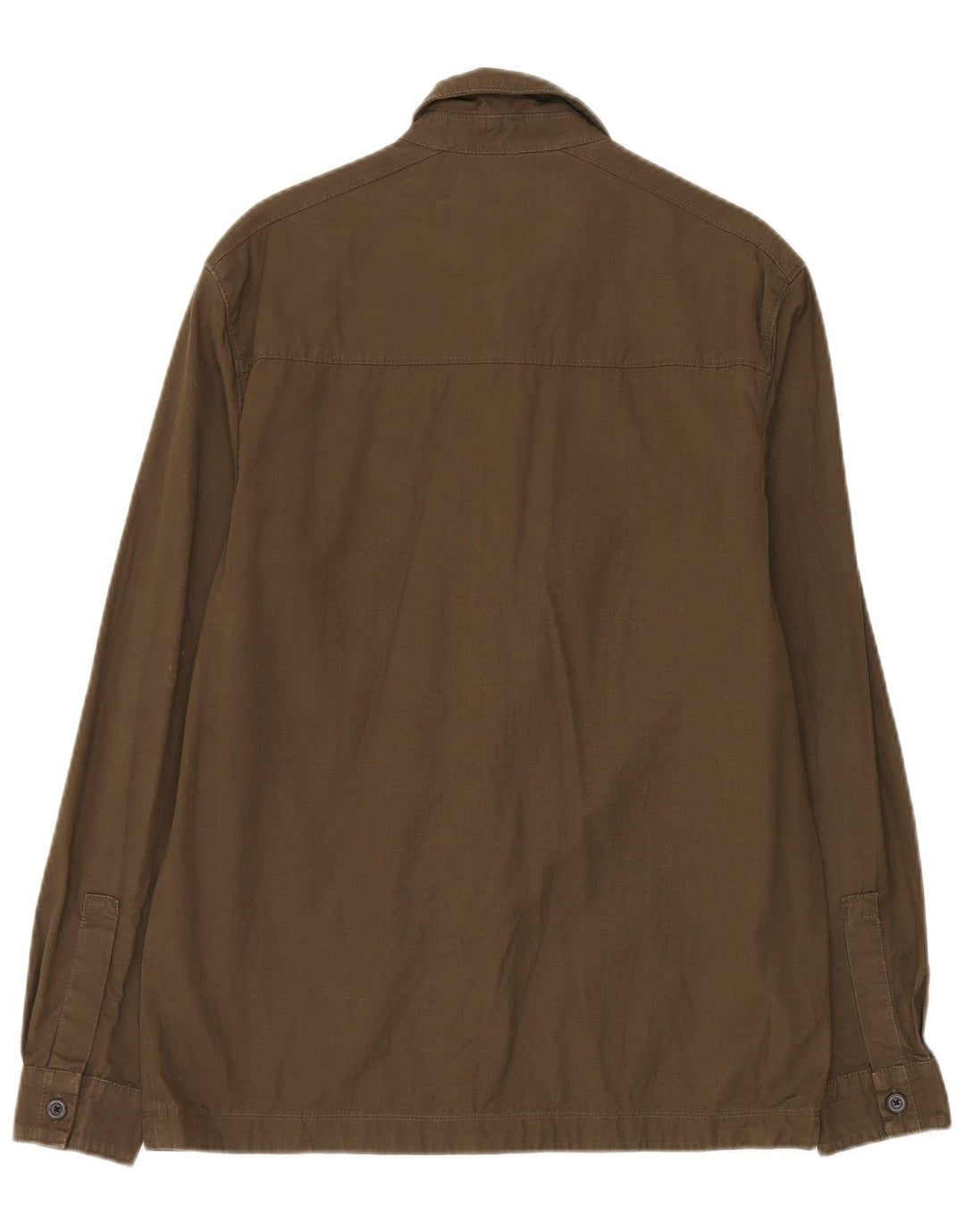 Lyle & Scott Herrenhemd aus mittlerer Khaki-Baumwolle