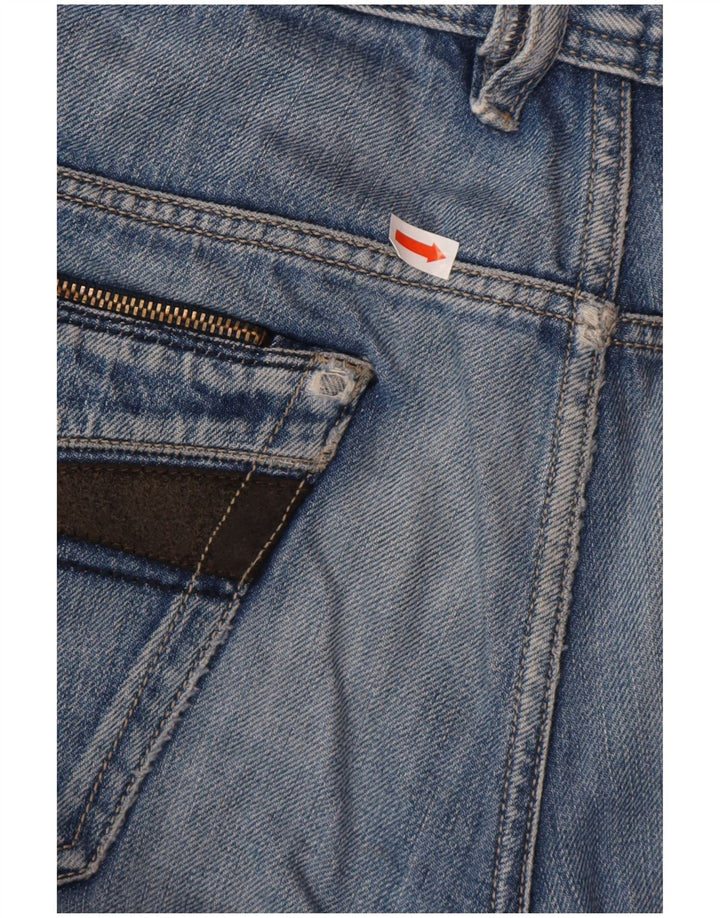 DIESEL Herren Slim Jeans W32 L32 Blaue Baumwolle