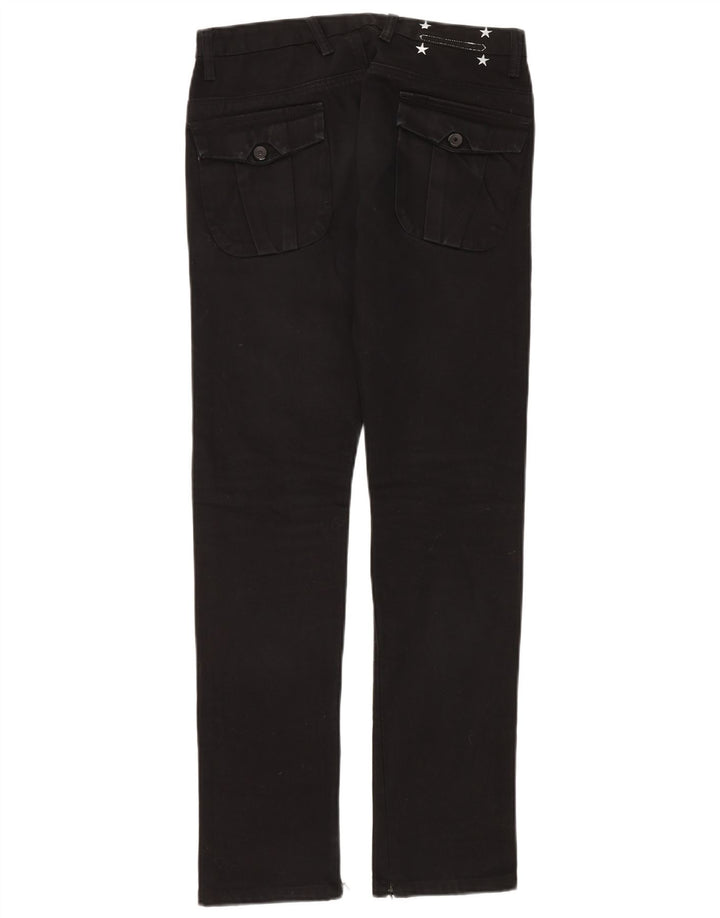 Diesel Damen Slim Jeans W29 L32 Schwarze Baumwolle