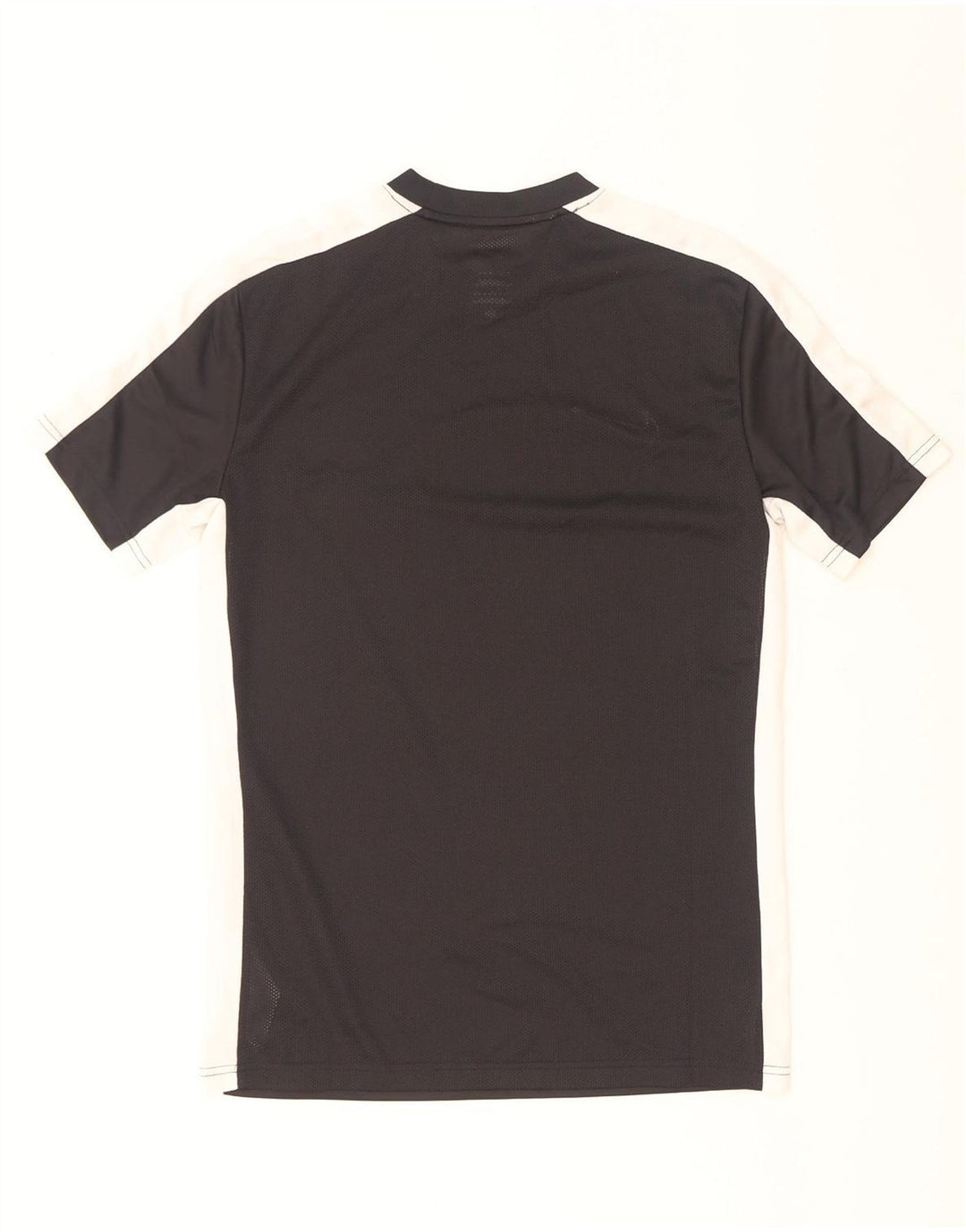 Nike Herren Dri Fit Slim Fit T-Shirt-Oberteil Mittelschwarzes Colourblock-Polyester