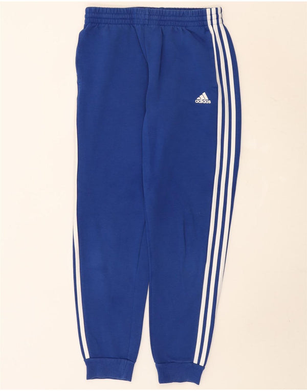 Adidas Trainingshose für Jungen, 14–15 Jahre, blaue Baumwolle
