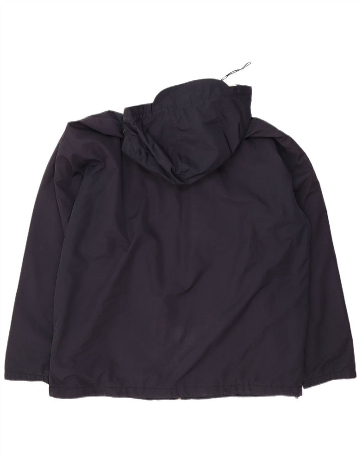 Kappa Herren Kapuzen-Wendejacke UK 40 Large Marineblau