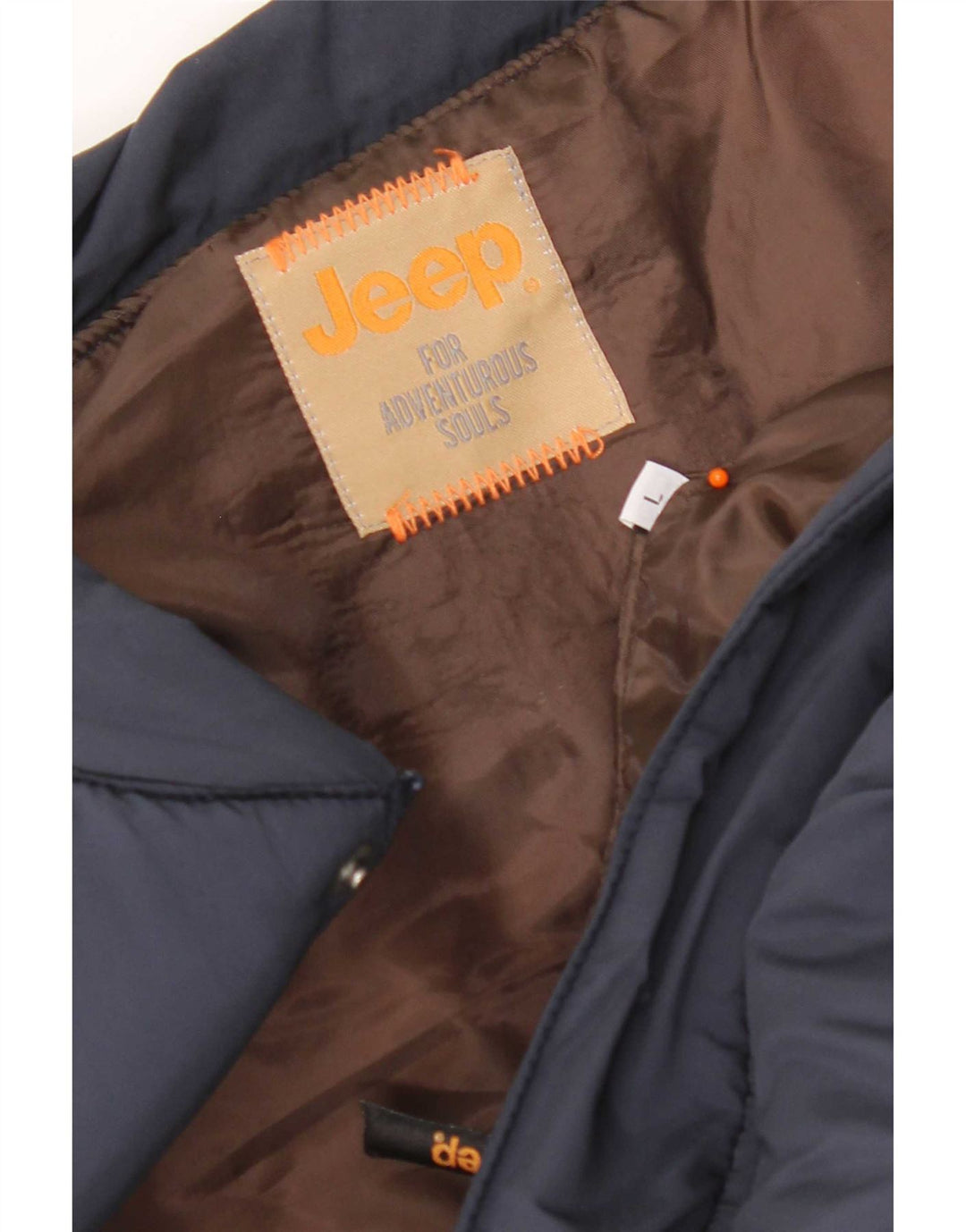 Gepolsterte Weste für Herren von Jeep, UK 40, Größe L, Marineblau