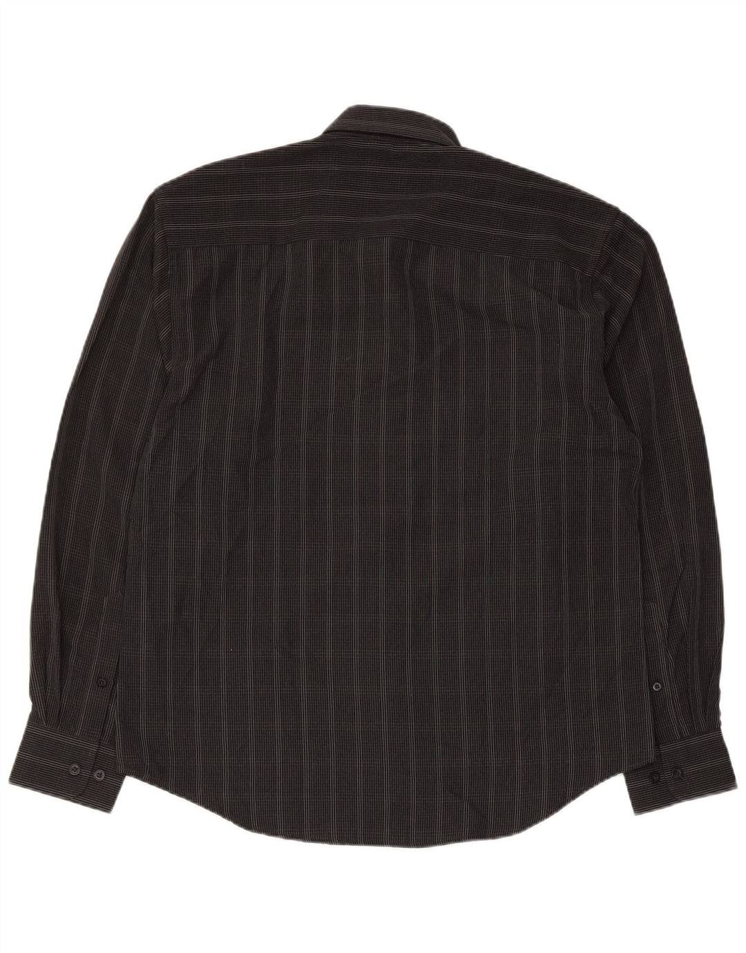 Pierre Cardin Herrenhemd Mittelschwarzes Karo-Polyester