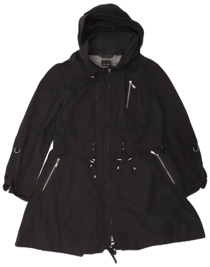 FUCHS & SCHMITT Damen Kapuzenparkajacke UK 12 Medium Schwarz