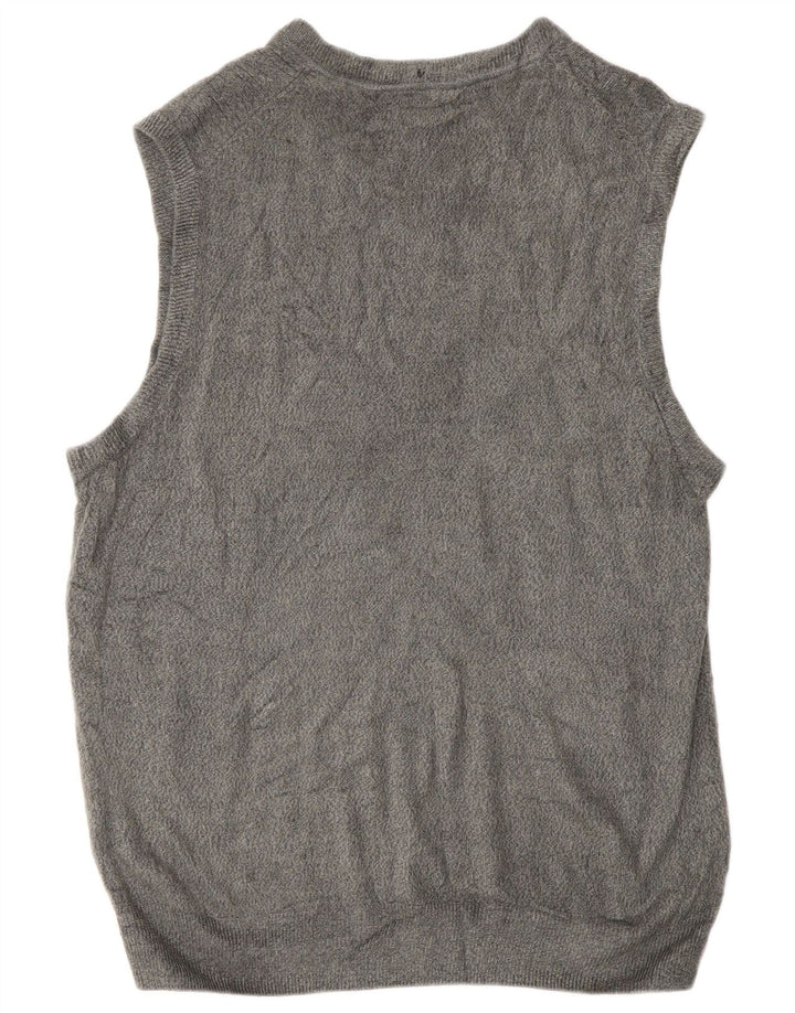 Dockers Herren-Tanktop, groß, grau geflecktes Acryl