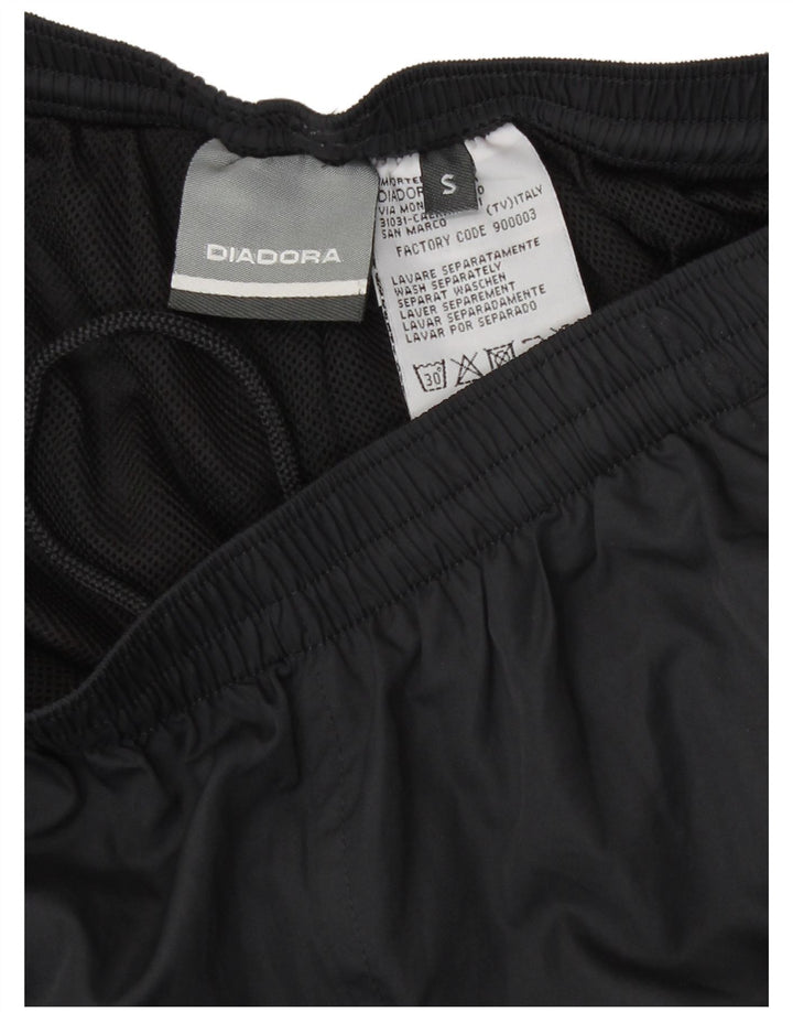 Diadora Damen-Trainingshose, UK 10, Größe S, Grau, Colourblock-Polyester