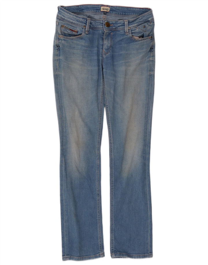 Tommy Hilfiger Damen Bootcut-Jeans W28 L30 Blau