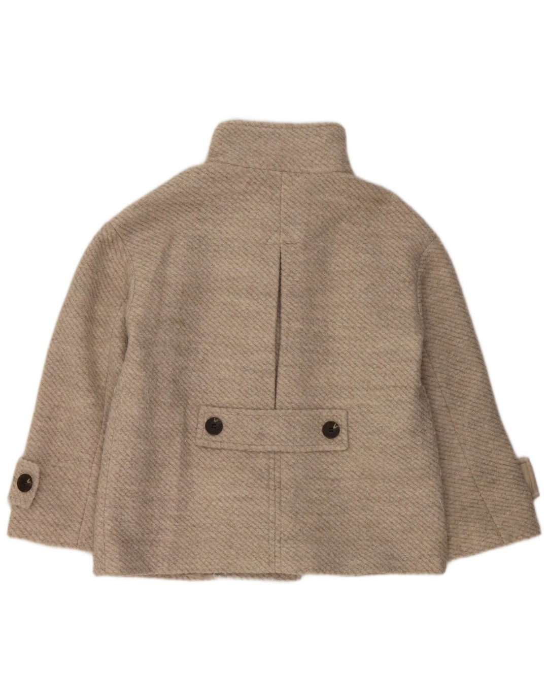 Marks & Spencer Womens Loose Fit Overcoat UK 14 Mittelgraues Polyester