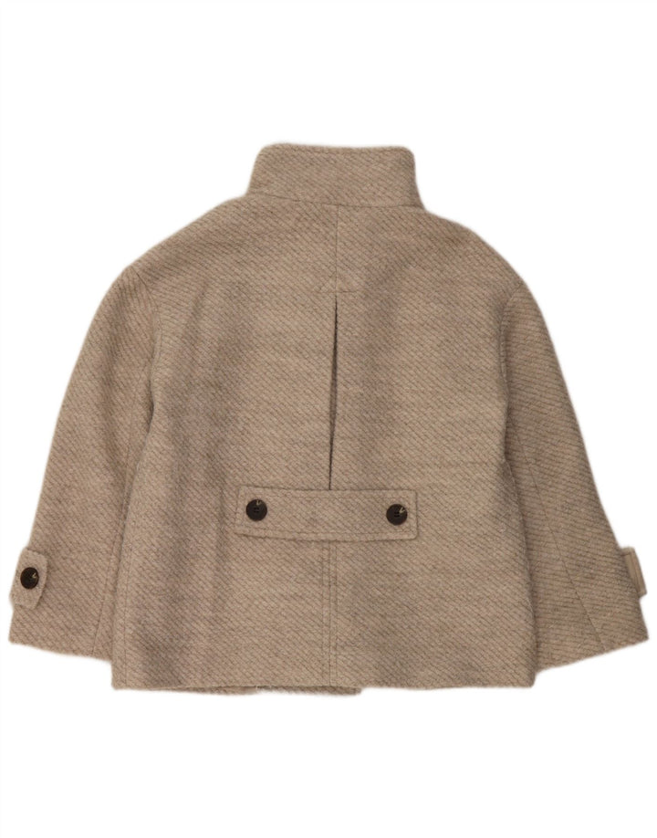 Marks & Spencer Womens Loose Fit Overcoat UK 14 Mittelgraues Polyester