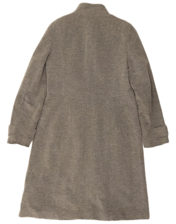 Laura Ashley Damenmantel UK 14 Große graue Wolle