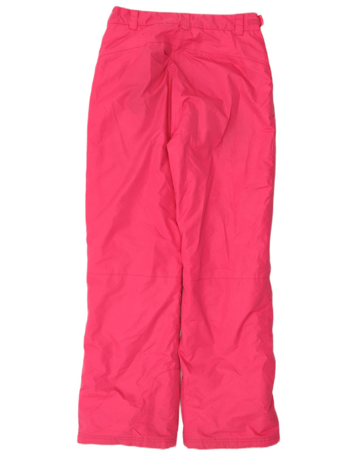 CAMPRI Damen-Skihose mit hoher Taille, UK 12, Mittelrosa, Polyester